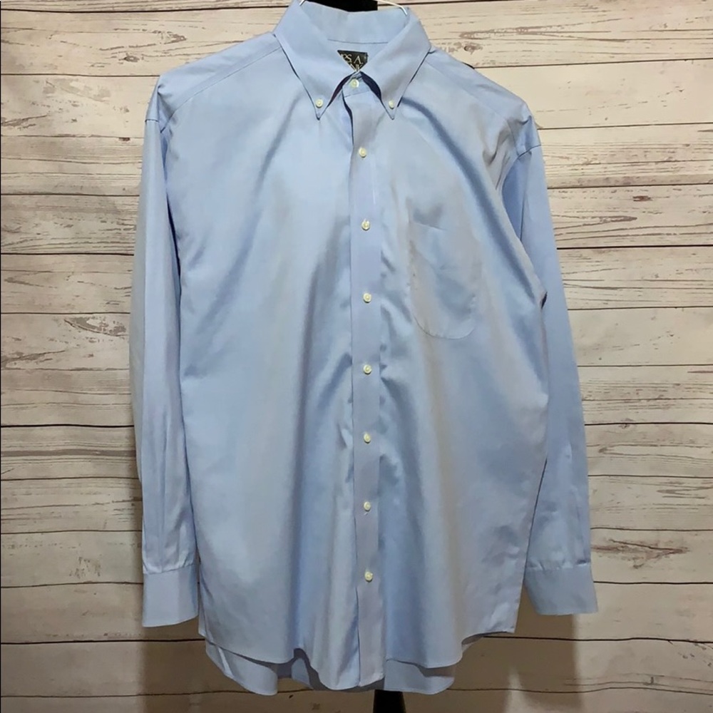 JoS. A. BANK men’s dress shirt 16-34 Blue
